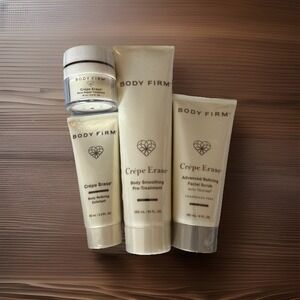 Crepe Erase Body Firm Advanced Body Repair Treatment & Exfoliant BUNDLE *Sealed*